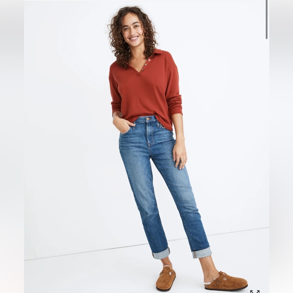 Madewell The High-Rise Slim Boy Jean